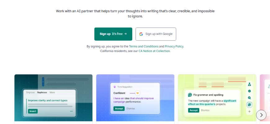 Grammarly: нейросеть для проверки текста и улучшение стиля