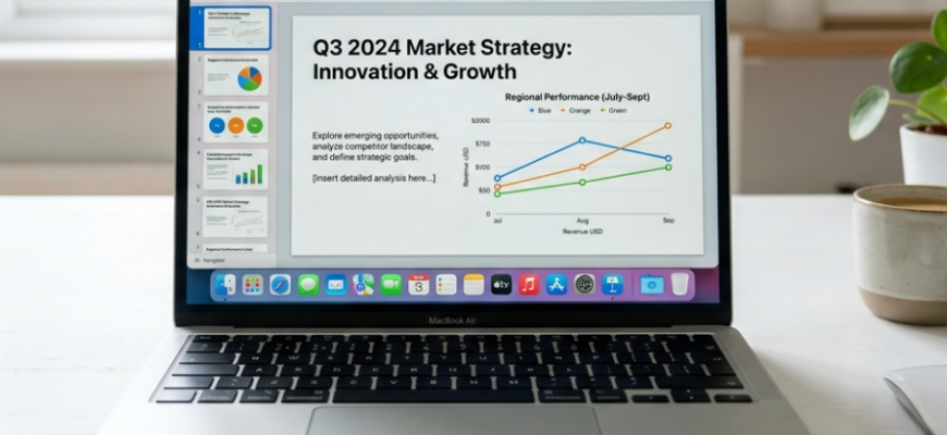 Keynote - бесплатное приложение для презентаций Apple