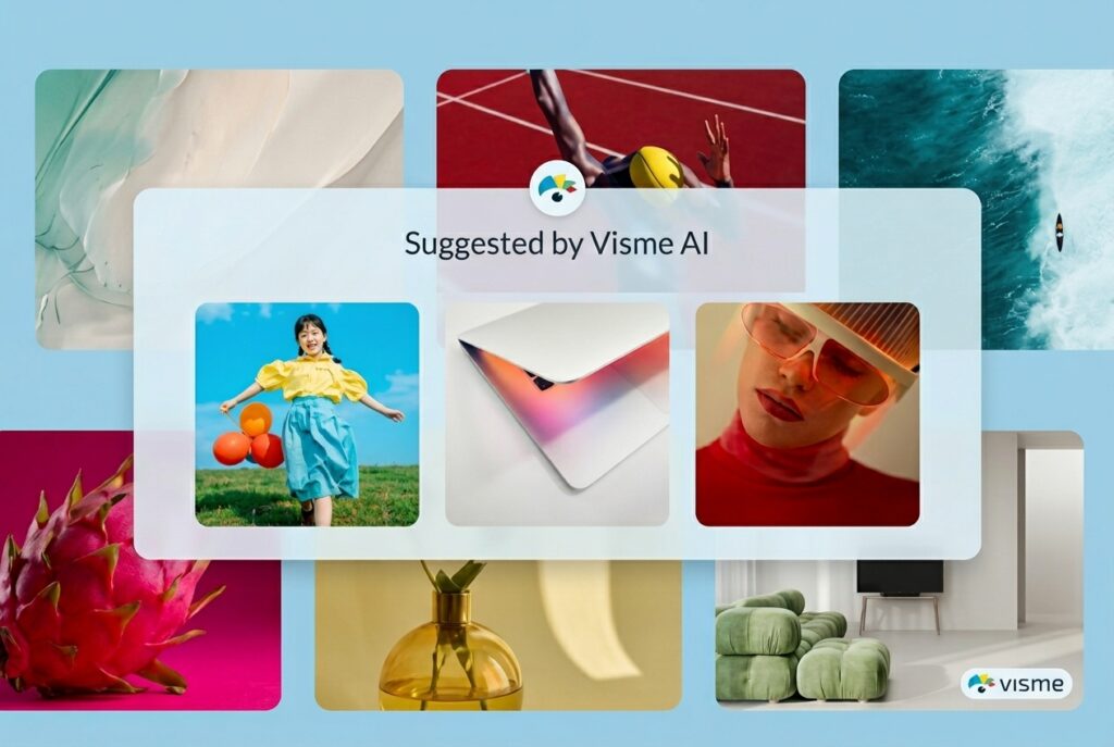 Visme AI - нейросеть для создания презентаций и инфографики