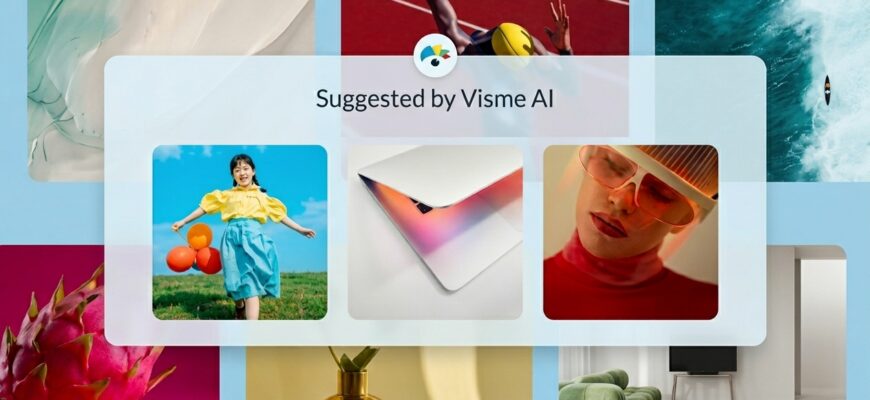Visme AI - нейросеть для создания презентаций и инфографики
