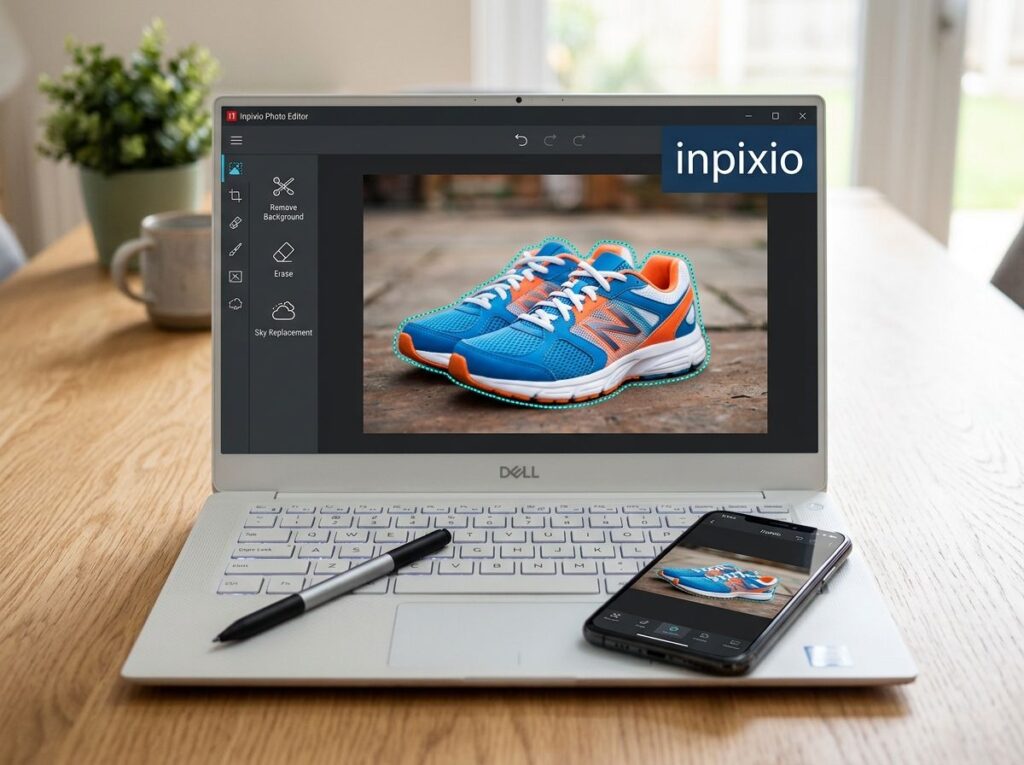 Inpixio - нейросеть для удаления фона и замены заднего плана