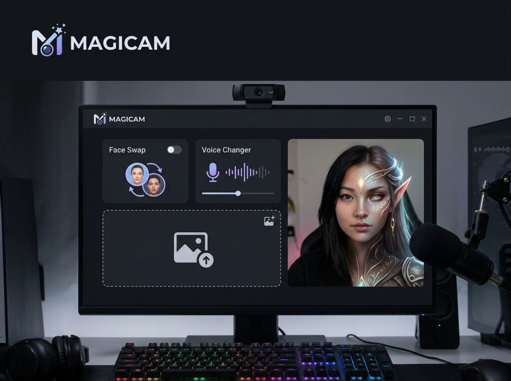 Magicam - нейросеть для замены лица и голоса онлайн