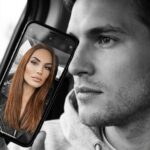 Кинопортрет с iPhone в салоне авто