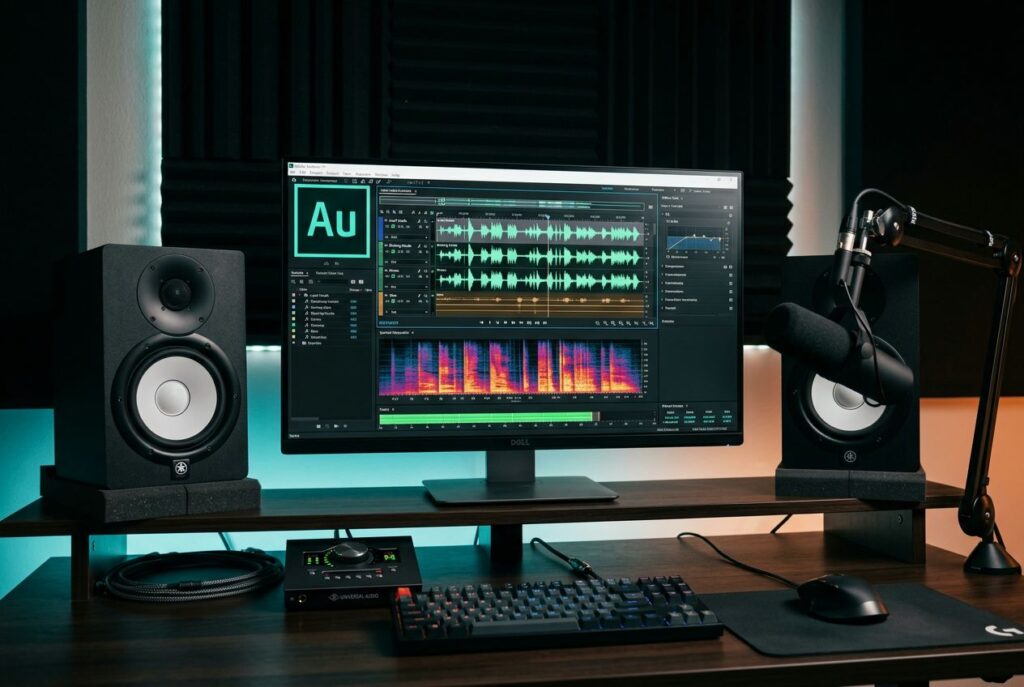 Adobe Audition — профессиональный аудиоредактор для подкастов и видео