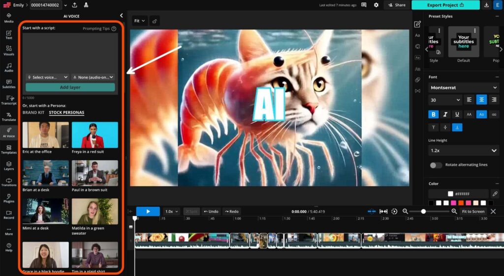 Kapwing – нейросеть для субтитров и онлайн‑редактирования видео