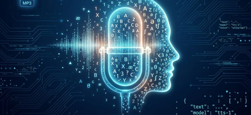 OpenAI TTS – нейросеть для естественной озвучки текста через API