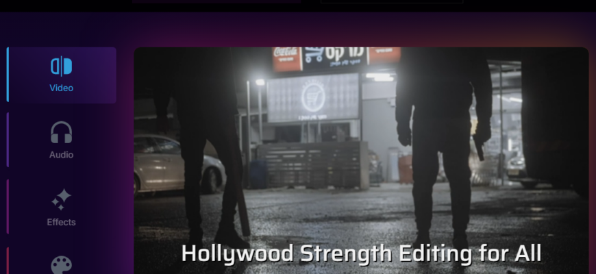 Lightworks — видеоредактор для монтажа с ИИ-инструментами