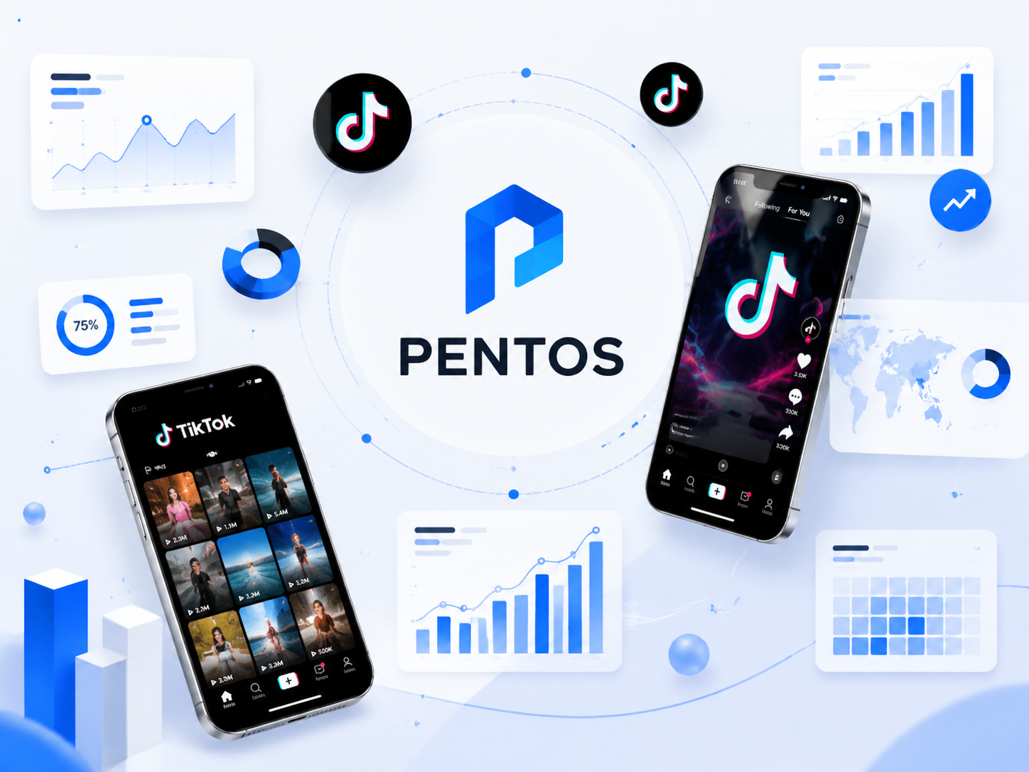 Pentos – нейросеть для аналитики TikTok и трендов