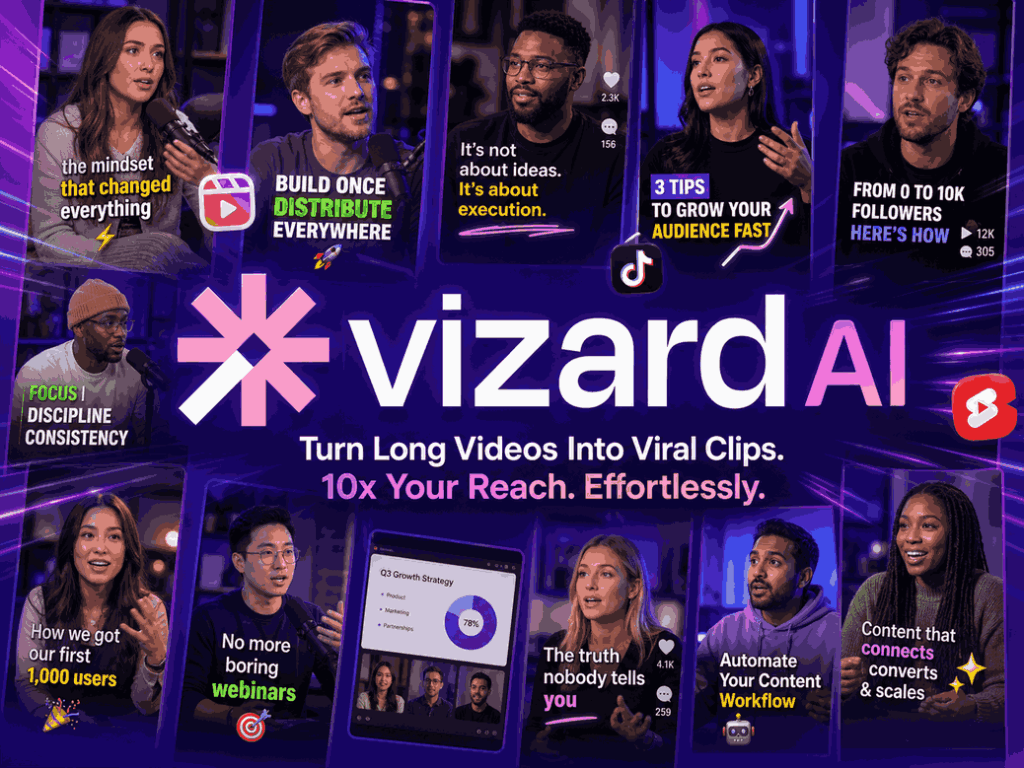 Vizard AI – нейросеть для нарезки видео и создания клипов