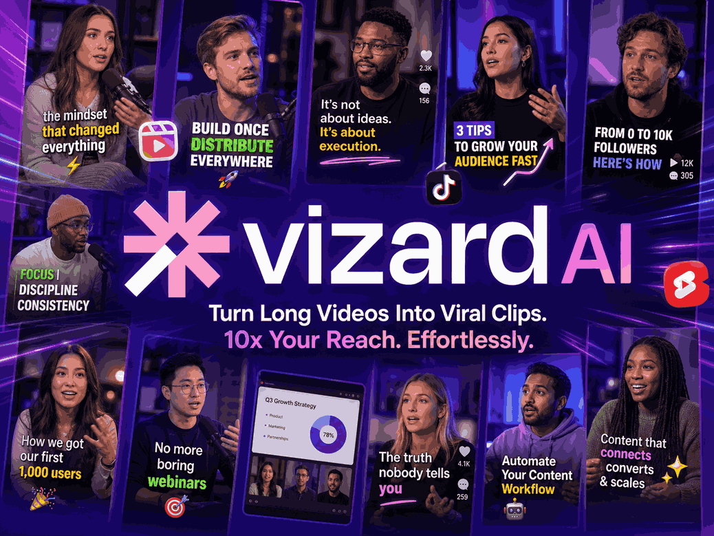 Vizard AI – нейросеть для нарезки видео и создания клипов