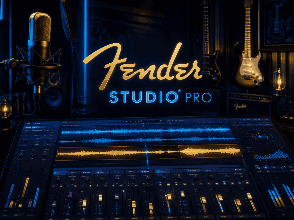 Fender Studio Pro - станция (DAW) для создания музыки и сведения