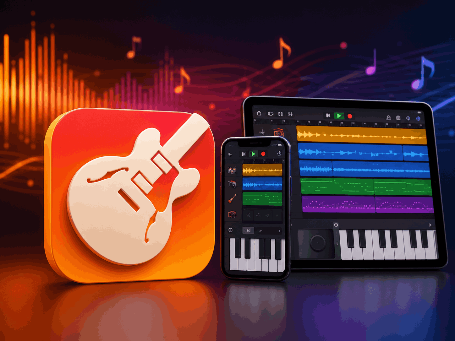GarageBand - приложение для создания музыки на iPhone и iPad
