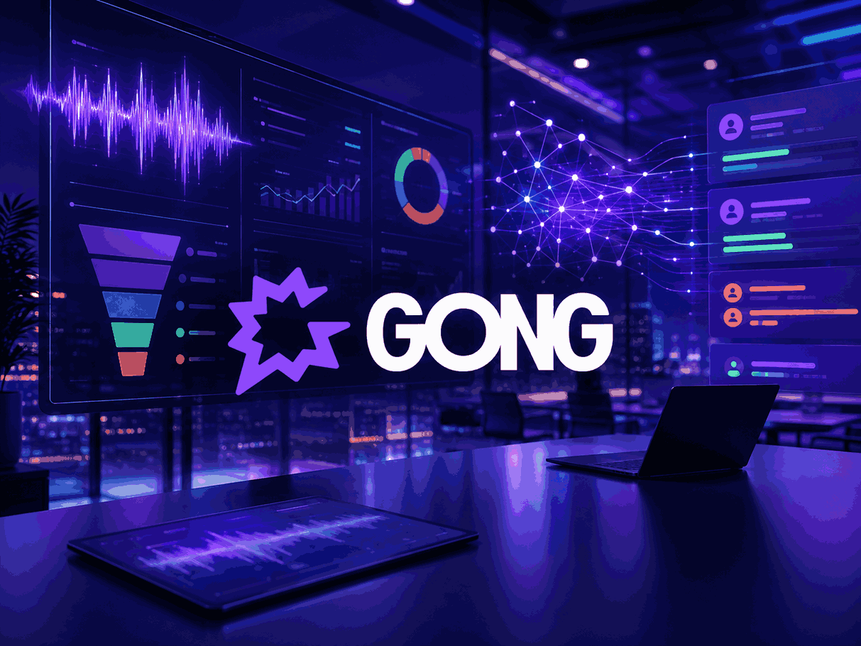 Gong – нейросеть для анализа продаж и управления воронкой