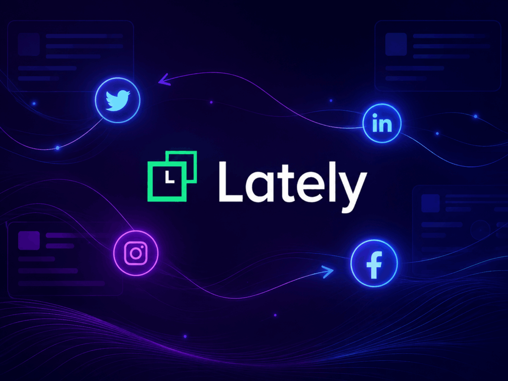 Lately AI – нейросеть для рерайта контента в посты для соцсетей