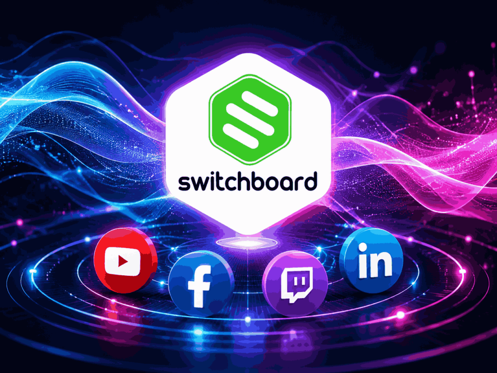 Switchboard Live – сервис для мультистриминга: YouTube, Twitch
