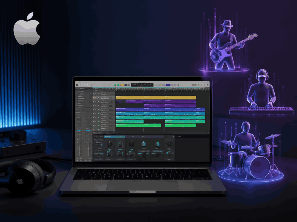 Logic Pro - профессиональная DAW с AI‑музыкантами для Mac и iPad