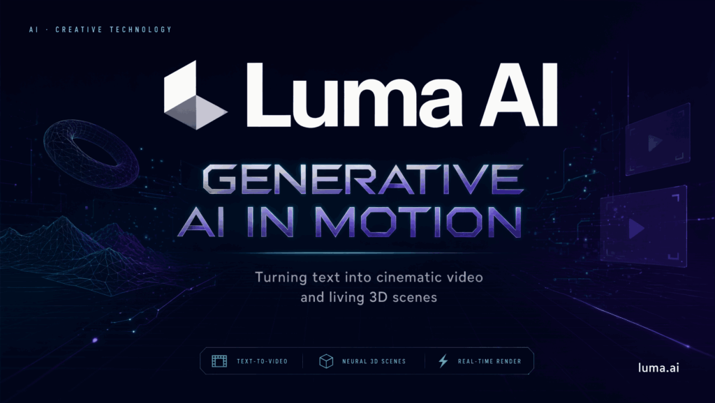 Luma AI – нейросеть для генерации видео и изображений