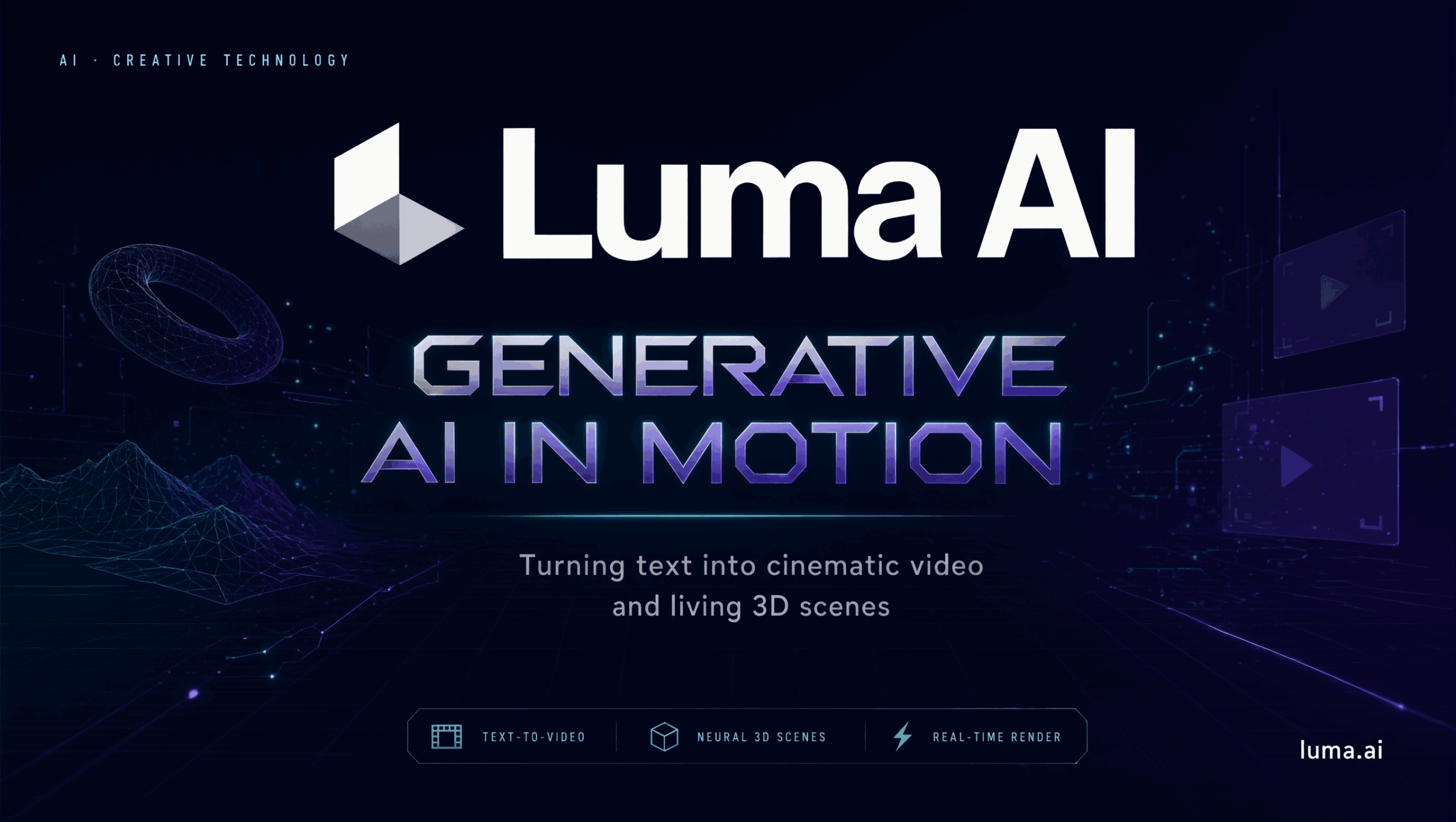 Luma AI – нейросеть для генерации видео и изображений