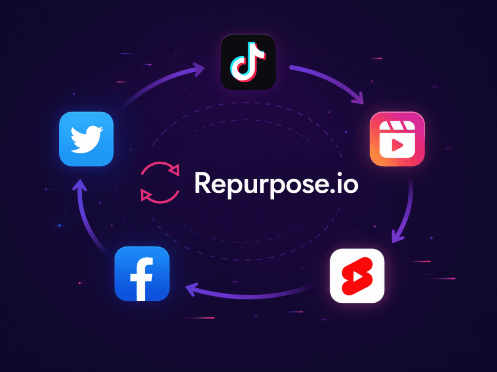 Repurpose.io – сервис для автоматического репоста видео в соцсети