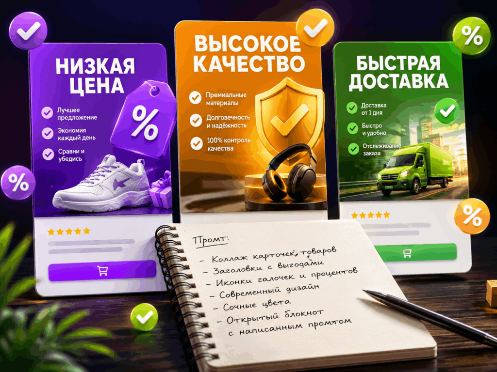 Промт для написания продающих текстов: готовые шаблоны
