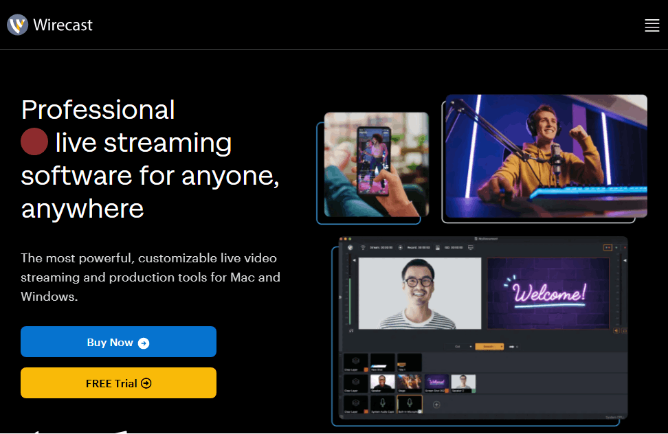 Wirecast – программа для стримов с ИИ: обзор и тарифы