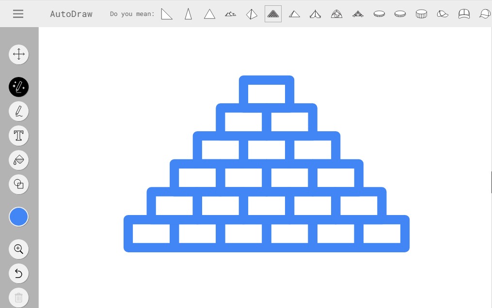 AutoDraw – нейросеть для быстрых рисунков из набросков
