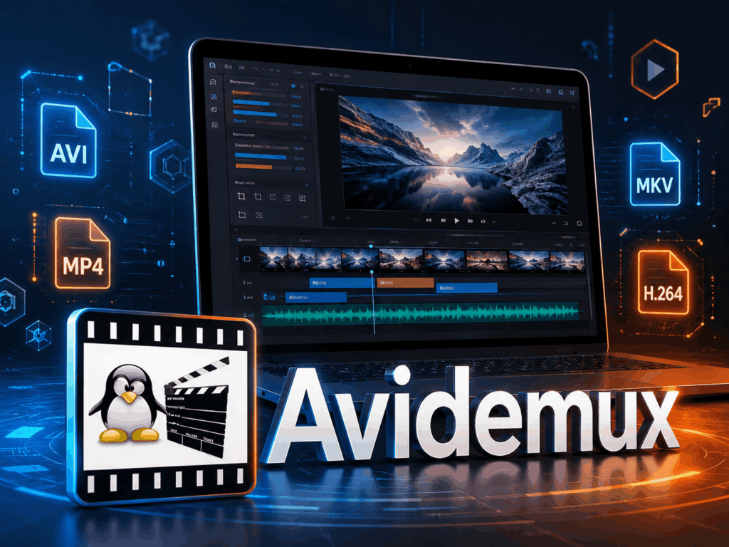 Avidemux – программа для обрезки и конвертации видео