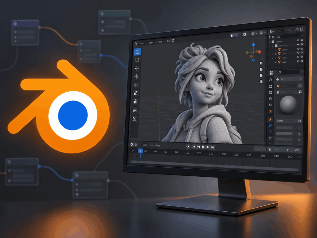 Blender – бесплатный 3D-редактор для моделирования
