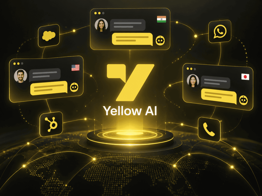 Yellow.ai - нейросеть для автоматизации клиентской поддержки