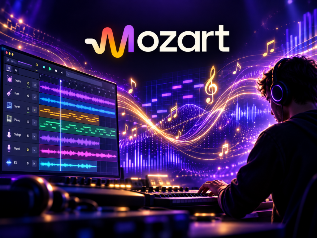 Mozart AI - нейросеть для генерации музыки и стемов онлай