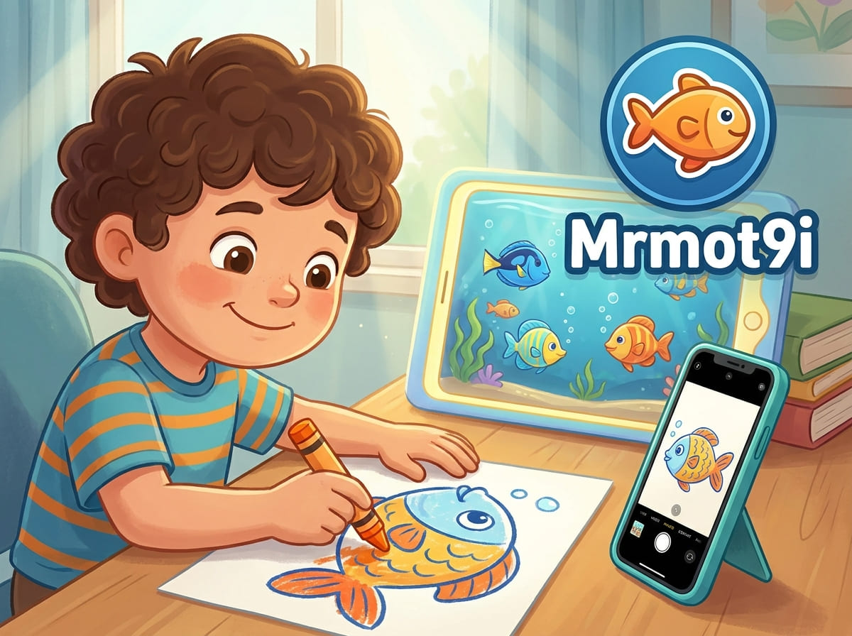 Aquarium Mrmot9i - нейросеть для оживления детских рисунков