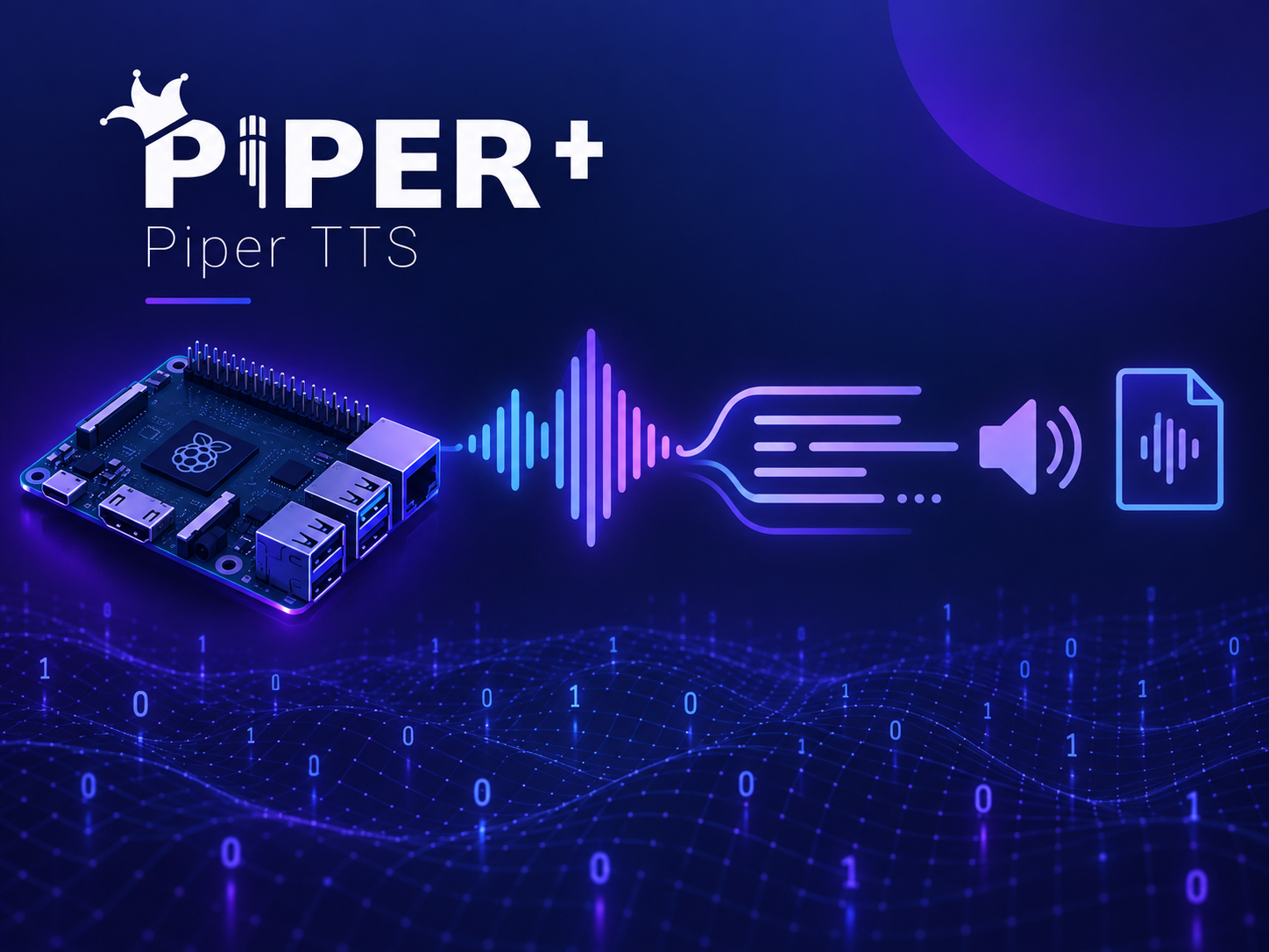 Piper TTS - нейросеть для быстрой локальной озвучки текста