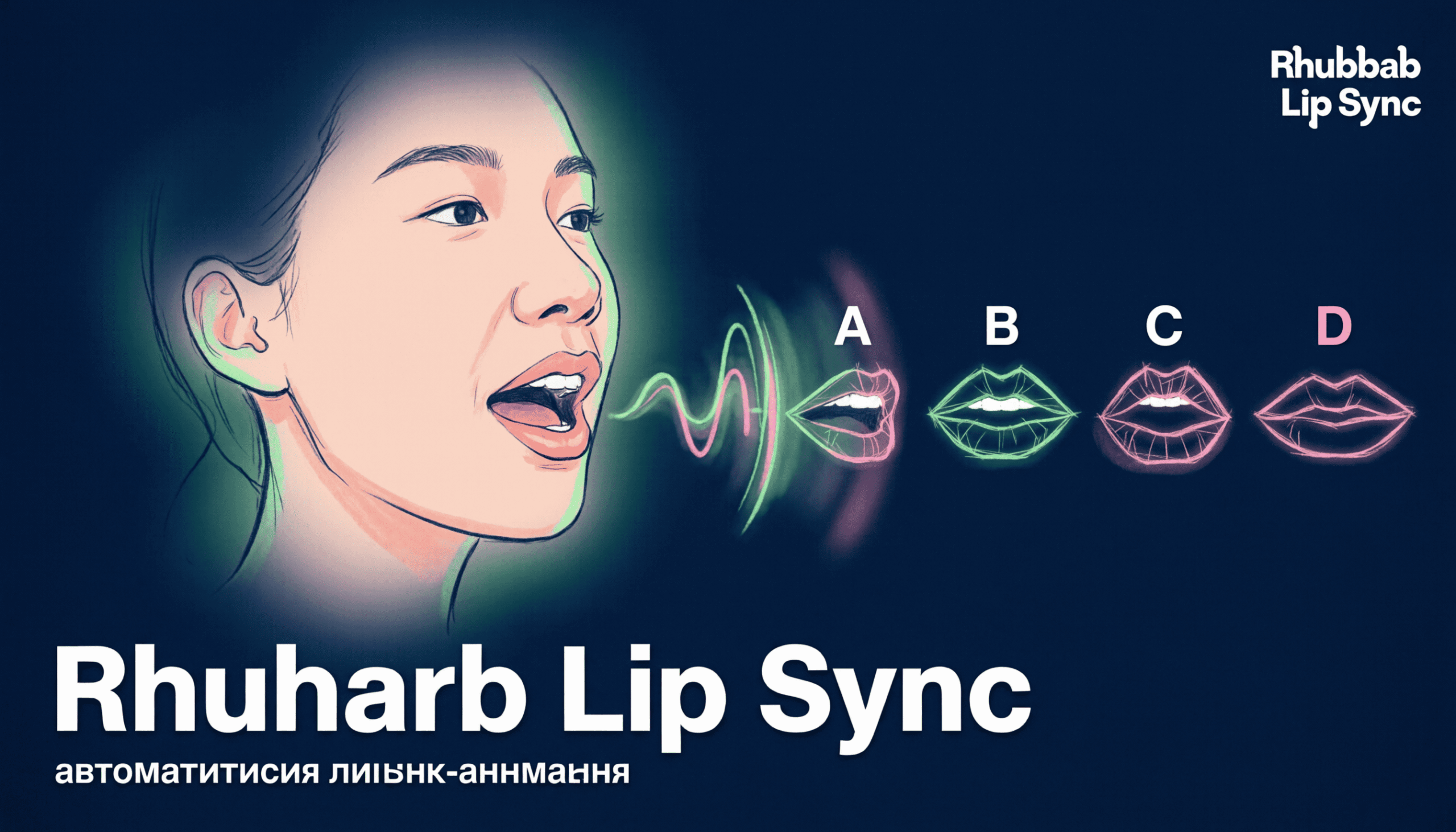 Rhubarb Lip Sync - нейросеть для автоматической липсинк-анимации