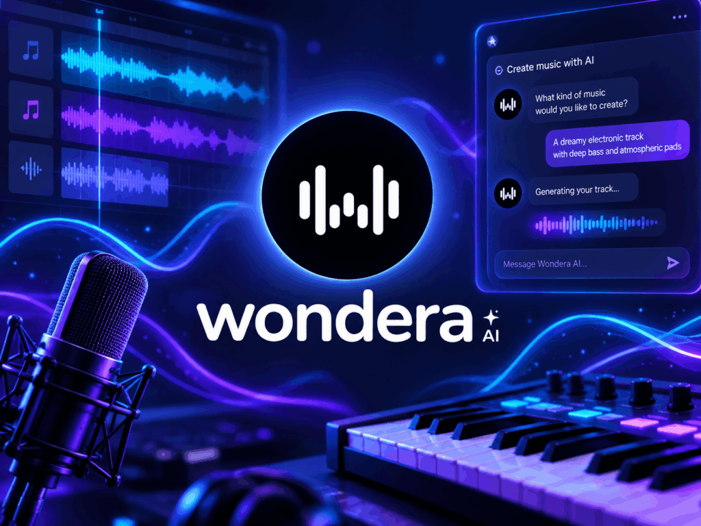 Wondera AI - нейросеть для генерации музыки по тексту