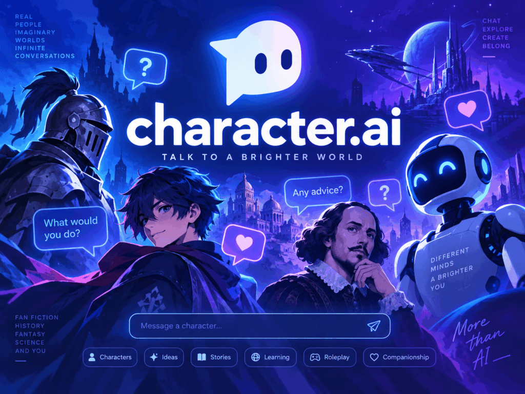 Character.AI – нейросеть для общения с ИИ-персонажами