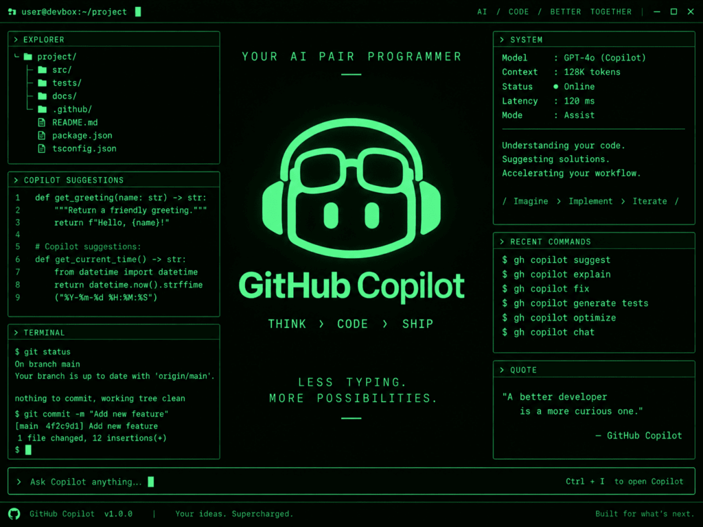 GitHub Copilot CLI – ИИ агент для командной строки
