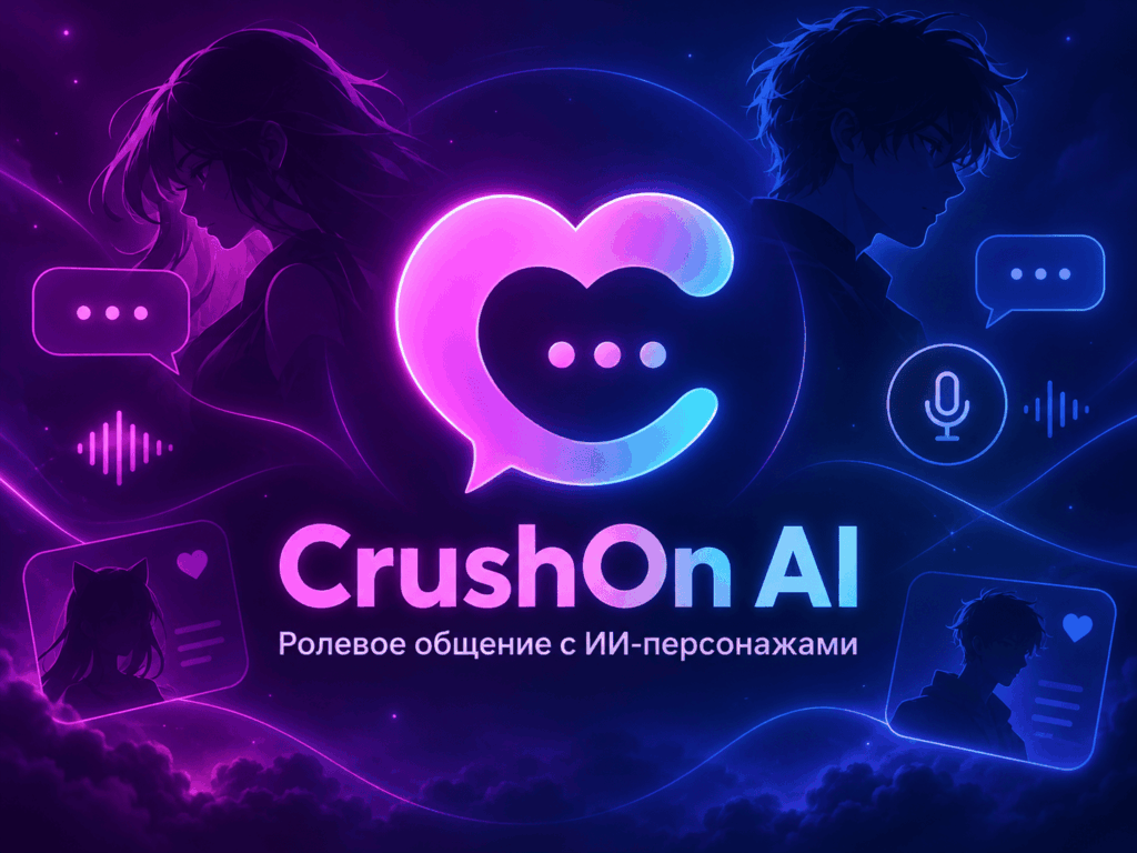 CrushOn AI - нейросеть для общения с ИИ-персонажами