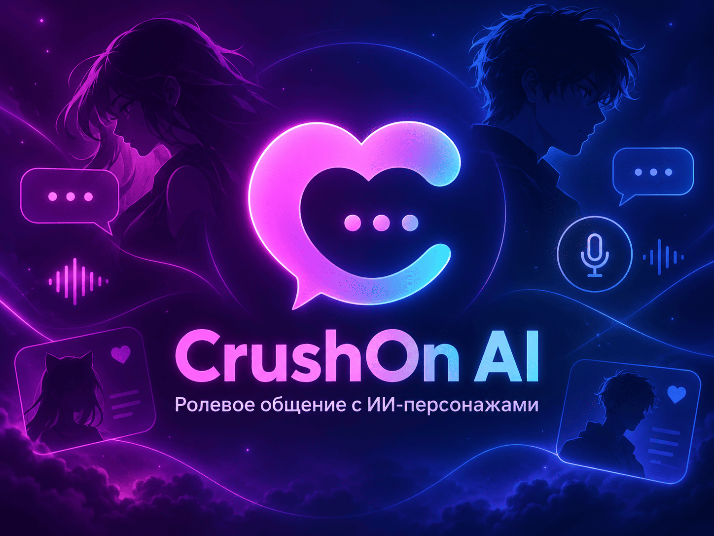 CrushOn AI - нейросеть для общения с ИИ-персонажами