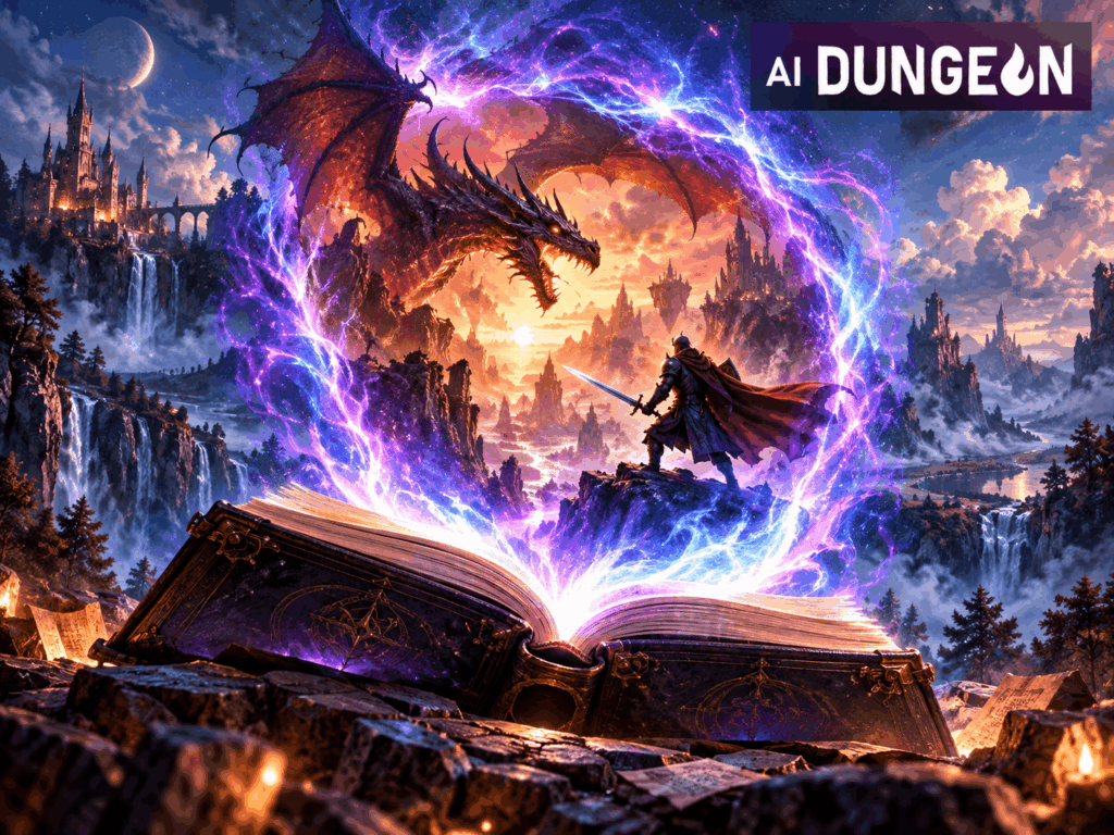 AI Dungeon – нейросеть для интерактивных текстовых RPG