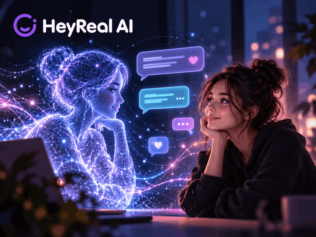HeyReal AI – нейросеть для общения с AI-персонажами