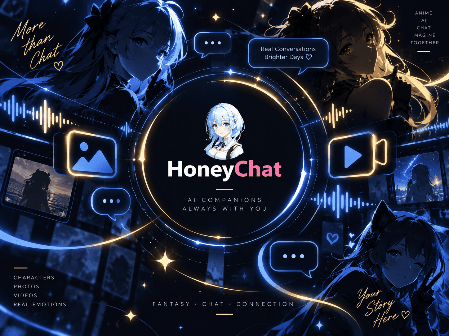 HoneyChat - нейросеть для общения с ИИ-персонажами