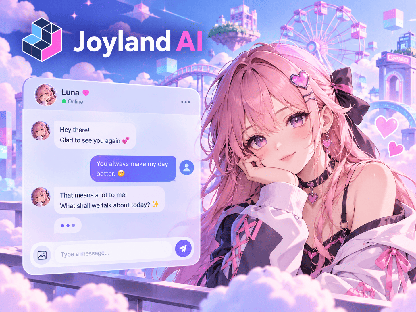 Joyland AI – нейросеть для ИИ чатов с аниме персонажами