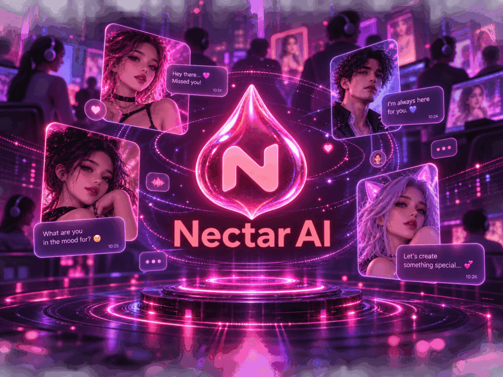 Nectar AI - нейросеть для генерации ИИ персонажа с чатом