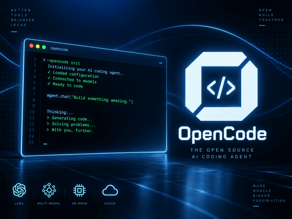 OpenCode - открытый ИИ-агент для написания кода