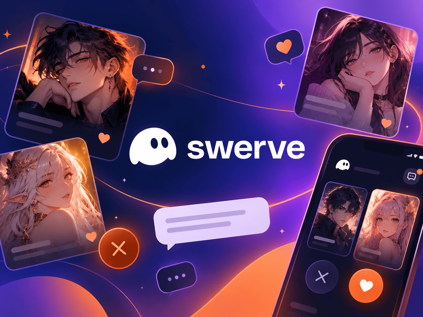 Swerve – нейросеть для чата с AI-персонажами на iPhone