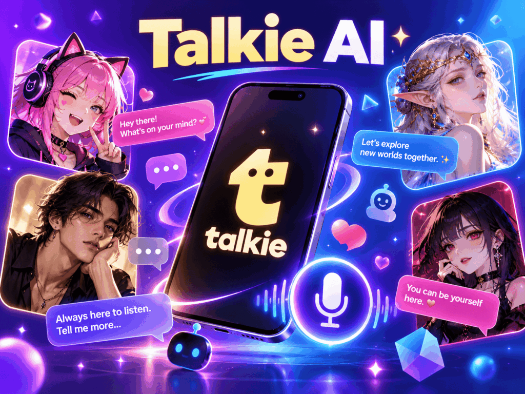 Talkie AI – нейросеть для общения с ИИ-персонажами